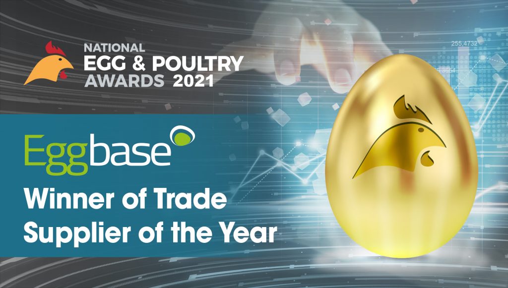 Eggbase win Trade Supplier of the Year at the National Egg & Poultry Awards 2021