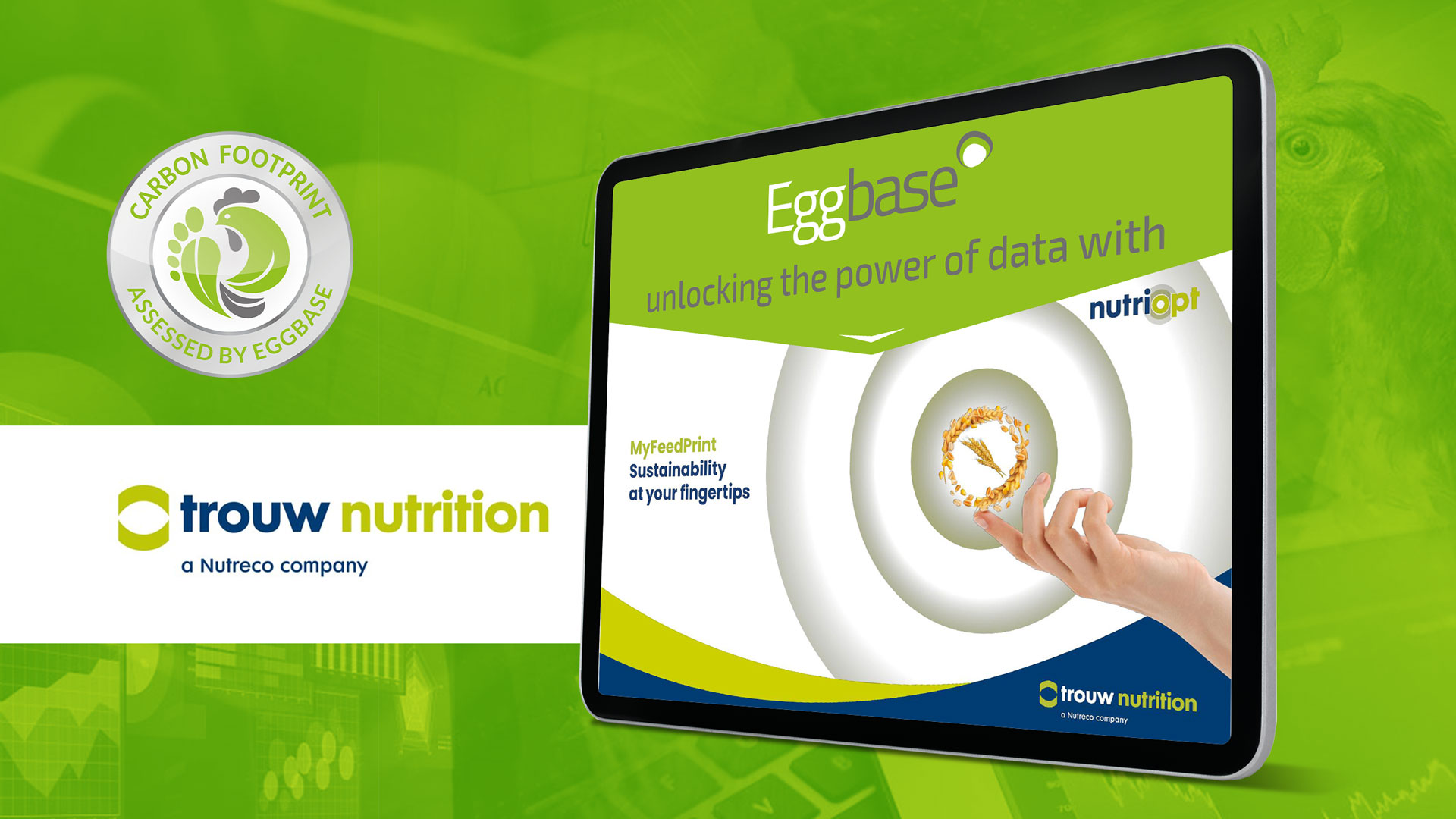 Trouw Nutrition Partner With Eggbase To Offer Poultry Industry The Most Precise Footprint Yet