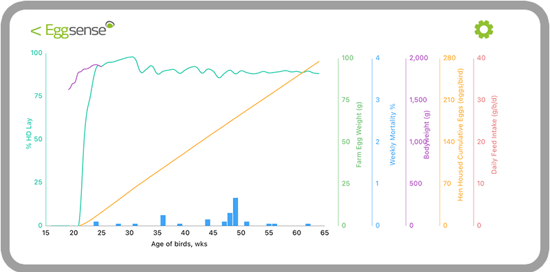 Eggsense Lite on tablet